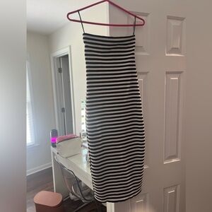 Zara strapless dress